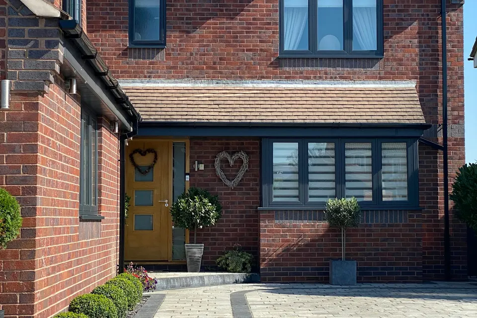 Driveway project at an Essex home