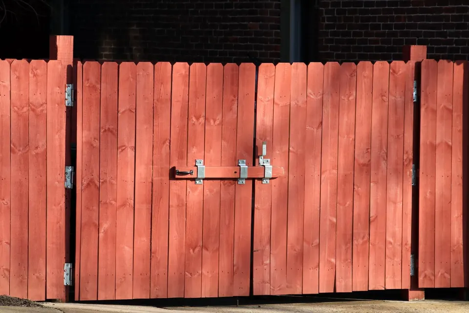 Fencing project in an Essex garden